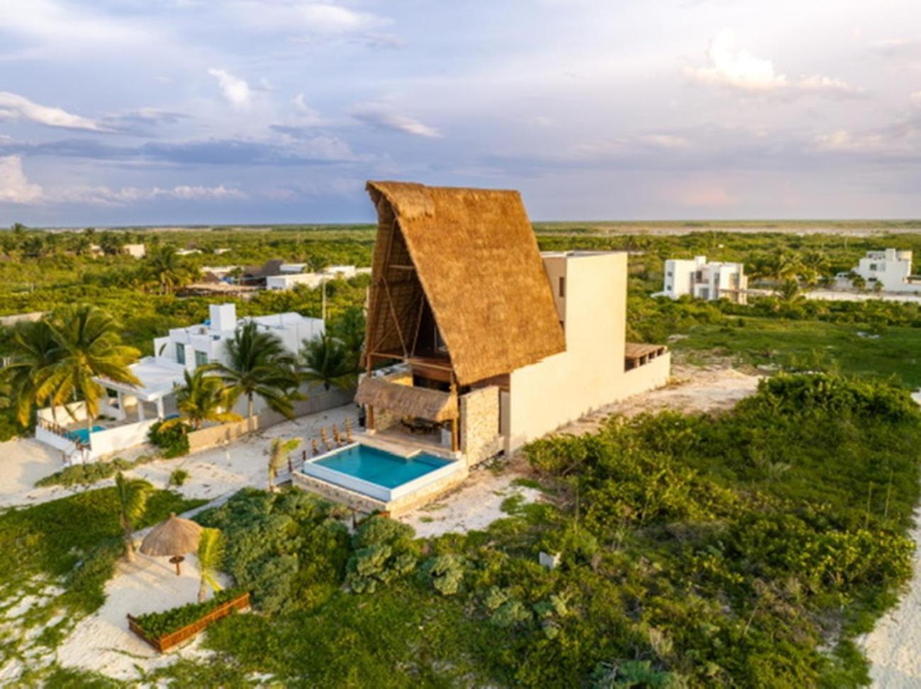 Residencia Las Olas En San Benito Lujo En Todo Su Esplendor. Progreso  Eksteriør bilde